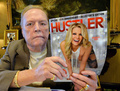 米男性誌「ハスラー」創刊者のラリー・フリントさん。2月10日死去、78歳。ポルノ業界の大物実業家で、言論の自由の擁護者としても知られた（2014年8月26日撮影）。(c)MARK RALSTON / AFP