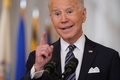 米国のジョー・バイデン大統領。ホワイトハウスにて（2021年3月11日撮影）。(c)MANDEL NGAN / AFP