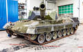 戦車レオパルト1A5。ドイツ・フレンスブルクにある軍事技術会社FFGの構内で（2023年6月20日撮影、資料写真）。(c)Axel Heimken / AFP