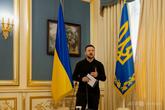 ゼレンスキー氏、ロシアの戦勝記念軍事パレードは「皮肉の行進」