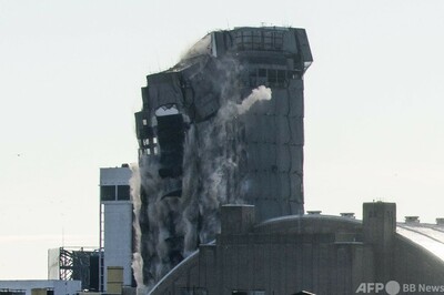 トランプ氏元所有のカジノ施設、爆破解体