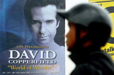 カッパーフィールド氏、マレーシアのショーをキャンセル