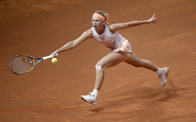 ボズニアツキ、ハレプの待つ準決勝へ ポルシェ・テニス・グランプリ