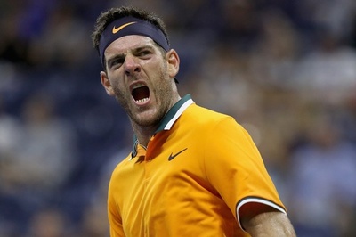 09年覇者デルポトロ、失セット0で全米8強 3年連続6度目