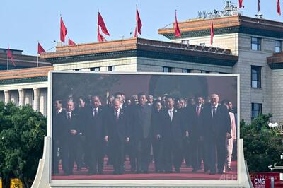 中国・北京で大規模軍事パレード開始