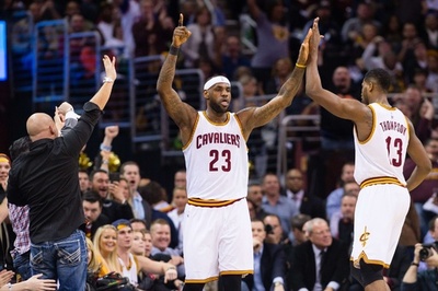 キャブスが快勝、ジェームズが古巣相手に活躍