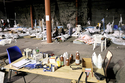 震災下のハイチに新たな命、地震直後に救護所で赤ちゃん誕生