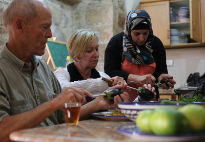 伝統料理で抵抗、あるパレスチナ人女性の試み