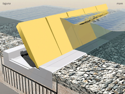 ベネチアを洪水から守れ、可動式堤防の建設進む