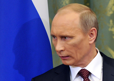 整形？パンチ？プーチン首相の青あざに憶測飛び交う