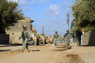 米・イラク軍、イラク北部の掃討作戦でアルカイダ系過激派45人を逮捕