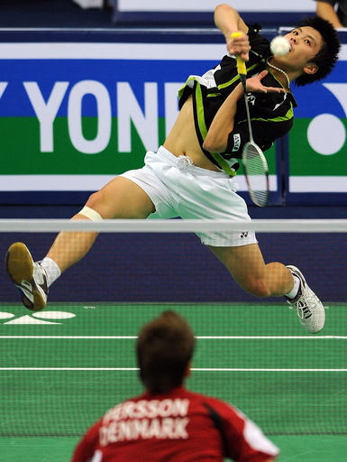 田児が初戦で第7シードを破る、世界バドミントン選手権