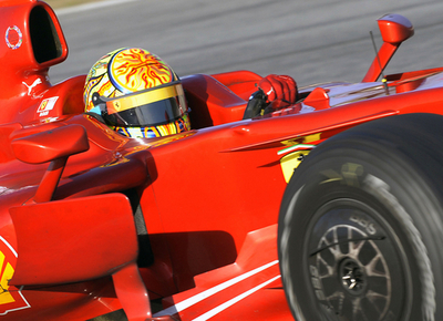 ロッシ テスト走行2日目で好タイムを計測