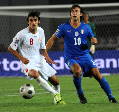 イタリア アウェーでグルジアに勝利、W杯予選