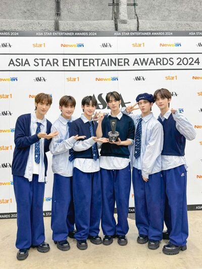 TWS、デビュー3カ月で新人賞受賞