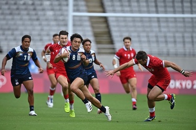 ラグビー男子日本は8強ならず、9-12位決定戦へ 東京五輪