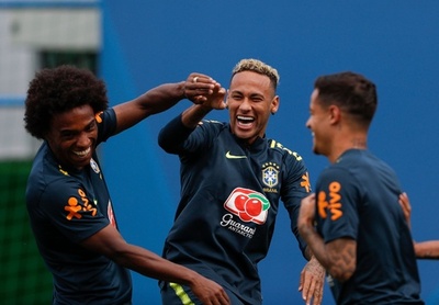 ネイマールがコスタリカ戦控え練習に復帰、連盟発表