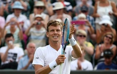 ベルディハ、マユに快勝で3回戦進出 ウィンブルドン選手権