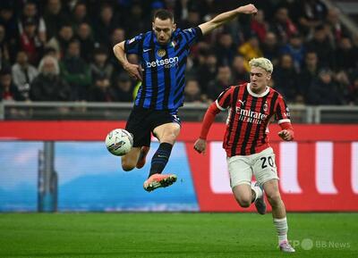 インテルとミランの第1戦はドロー イタリア杯準決勝