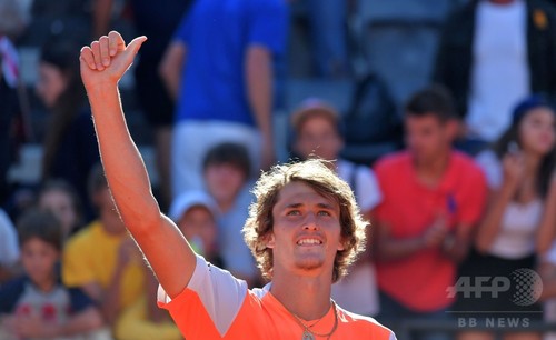 ズベレフがイタリア国際決勝進出 ここ10年では最年少の記録樹立 写真8枚 ファッション ニュースならmode Press Powered By Afpbb News