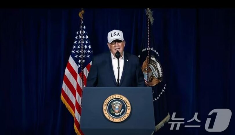 トランプ米大統領(c)news1