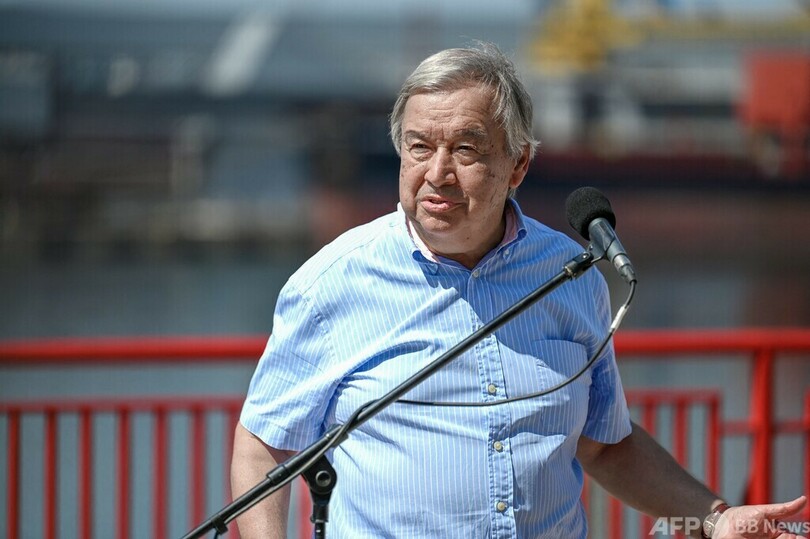 ウクライナ原発、電力供給継続を 国連総長がロシアに要求