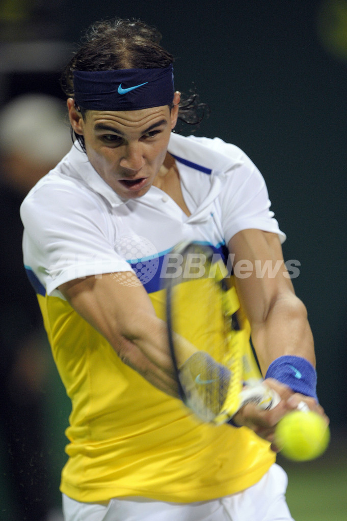 ナダル ベックを下し8強入り カタール オープン 写真4枚 国際ニュース Afpbb News