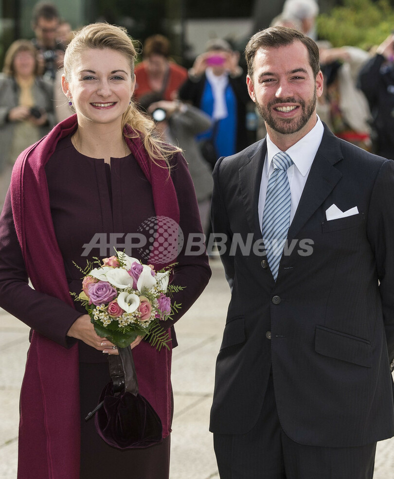 ルクセンブルク皇太子、ベルギー貴族女性と挙式 写真4枚 国際ニュース:AFPBB News