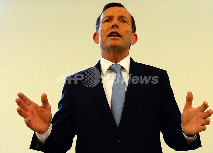 トニー・アボット新首相が就任宣誓、オーストラリア トニー・アボット新首相が就任宣誓、オーストラリア