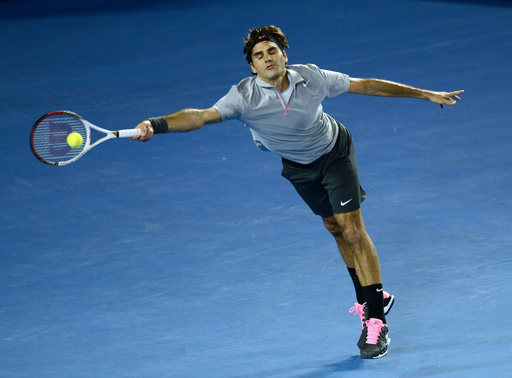 フェデラーが四大大会35回連続の8強入り、全豪オープン 写真10枚 国際