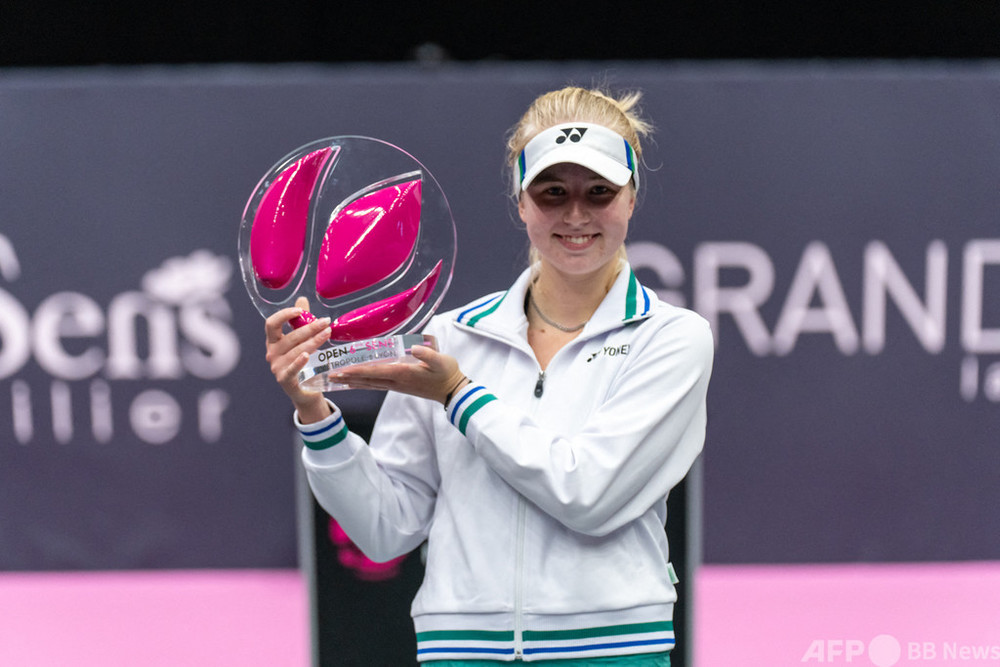 18歳タウソンがwtaツアー初優勝 予選からリヨンop制す 写真4枚 国際ニュース Afpbb News