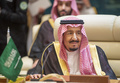 サウジアラビア西部のイスラム教聖地メッカで開催された湾岸協力会議に出席するサルマン国王。サウジ王宮提供（2019年5月31日撮影）。(c)AFP PHOTO /  SAUDI ROYAL PALACE / BANDAR AL-JALOUD