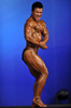 中国南部の広州（Guangzhou）で第46回アジア世界ボディービル選手権（Asian Bodybuilding and Physique Sports Championships）が開催されている。アジア20か国から200人を超す選手が大会に集まった（2012年9月23日撮影）。(c)AFP
