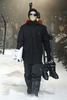 フランス・パリ市内で発表された「モンクレール ガム・ルージュ（Moncler Gamme Rouge）」12/13年秋冬コレクション（2012年3月8日撮影）。(c)Moncler Gamme Rouge