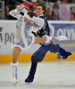 09-10フィギュアスケートGPシリーズ第2戦ロシア杯（%%2009 Cup of Russia%%）アイスダンス。合計81.25点で3位だったロシアのエカテリーナ・ルブレワ（%%Ekaterina Rubleva%%）／イワン・シェフェル（%%Ivan Shefer%%）組。（2009年10月23日撮影）(c)AFP/YURI KADOBNOV