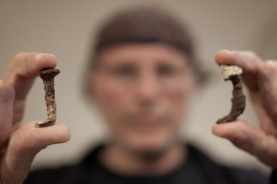 「キリストの処刑に使用されたくぎ」を発見か、イスラエル映画監督