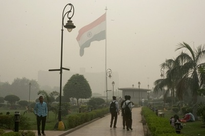 「まるでガス室」インド・デリー首都圏の大気汚染
