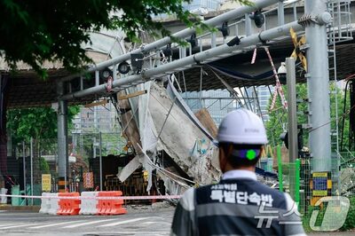韓国・西小門高架道路、撤去前の安全評価で「不十分」…崩落事故を警察捜査
