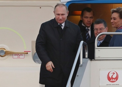プーチン大統領来日、山口で日露首脳会談へ