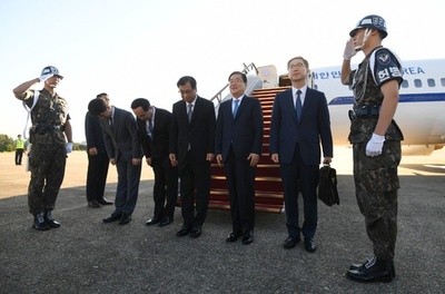 韓国特使団が北朝鮮側と会談、狙いは非核化協議の行き詰まり打開か