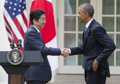 日米首脳会談、同盟関係の活性化を表明 中国の脅威に対抗