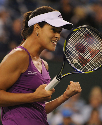 イワノビッチ パフリュチェンコワを下し決勝進出、BNPパリバ・オープン