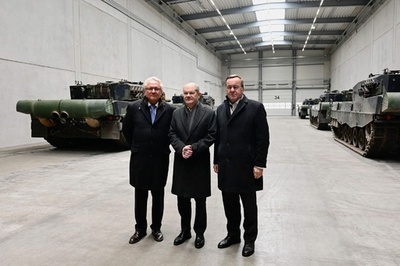 ショルツ独首相、欧州は兵器増産を 「今は平時ではない」