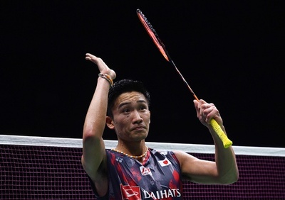 桃田が世界バドミントン4強、第1シードのアクセルセン敗退