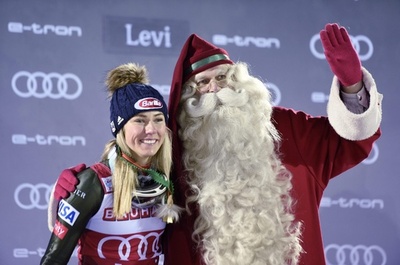 シフリンが女子回転で今季W杯初勝利、ブルホバは転倒リタイア
