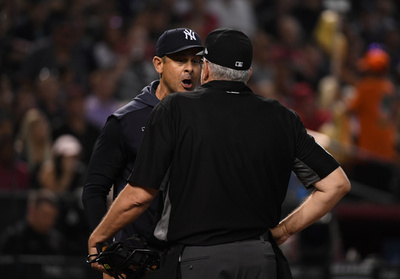 ヤンキース指揮官、審判への暴言などで1試合出場停止に