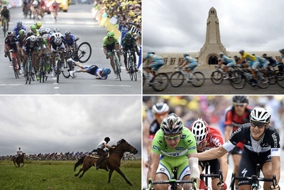 トレンティンがサガンを振り切り第7ステージ優勝、ツール・ド・フランス