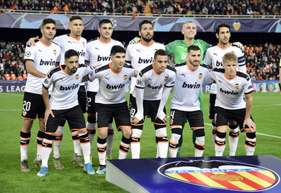 バレンシア、チームの3割以上が新型コロナ陽性 伊遠征後に拡大か