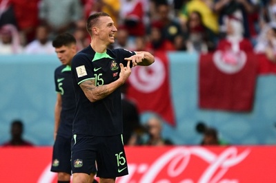 豪がデューク弾でチュニジア下す、決勝Tへ望み カタールW杯