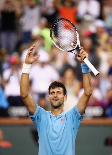 ジョコビッチが白星発進、フェデラーは51分で完勝 BNPパリバOP